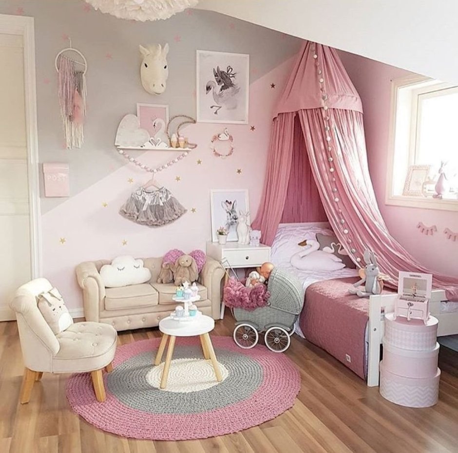 Красивые комнаты для девочек