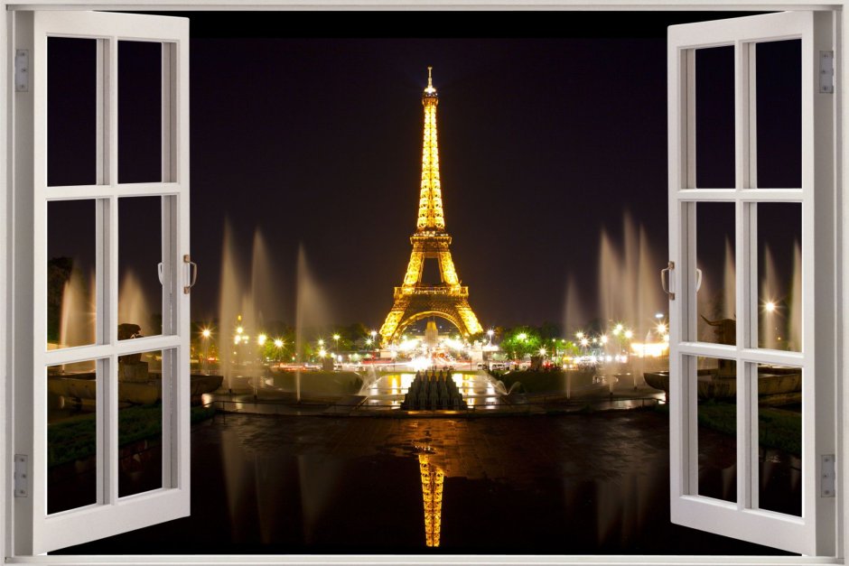 Окно с видом на Париж