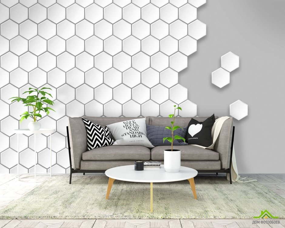 Стеновые панели соты Hexagon
