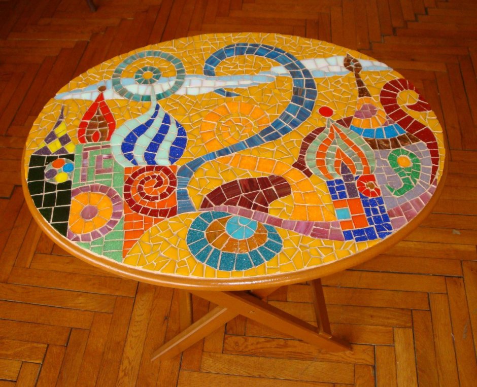 Стол-мозаика для дошкольников