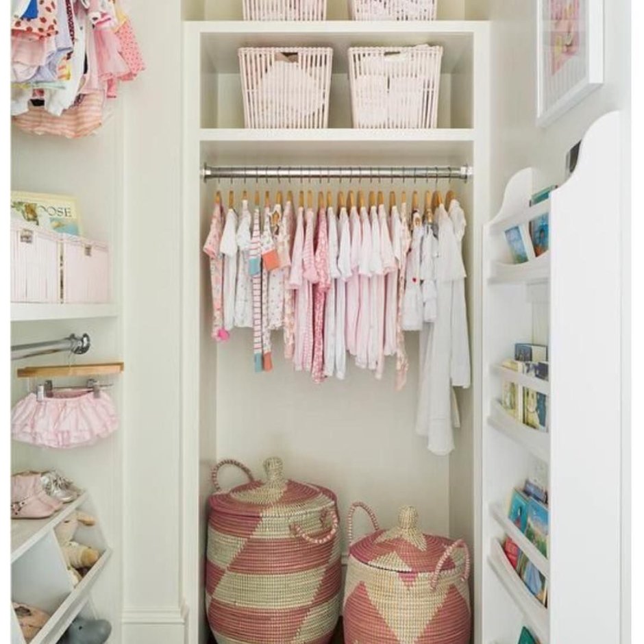 Шкаф для девочки новорожденной