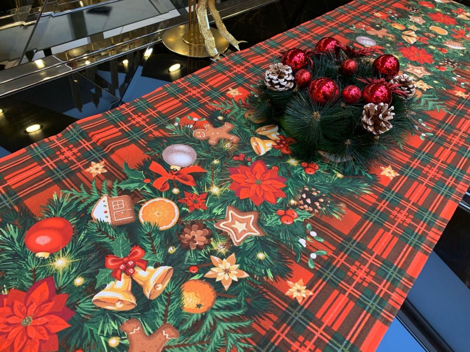 Рождественская дорожка на стол