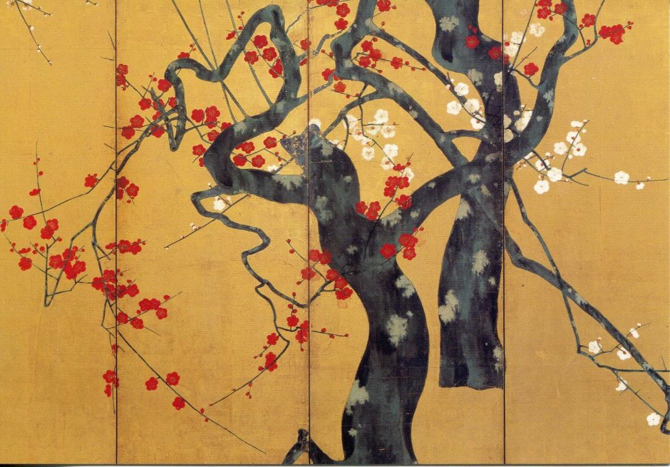 Японский художник Огата Корин