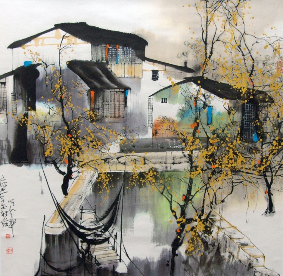 Лю Маошан художник