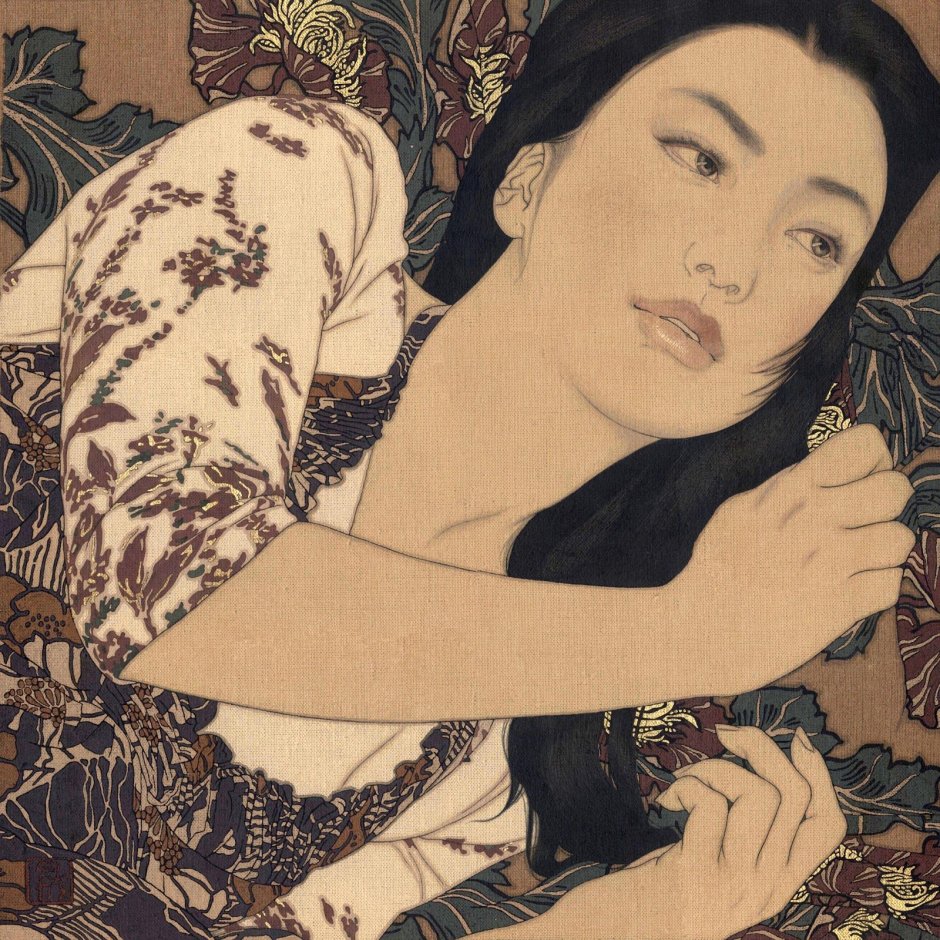 Японская художница Икенага Ясунари