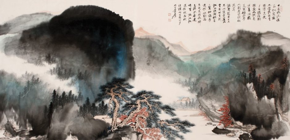 Китайская живопись Чжан Цзыхоу