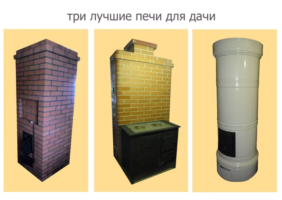 Каркасная печь для дачи