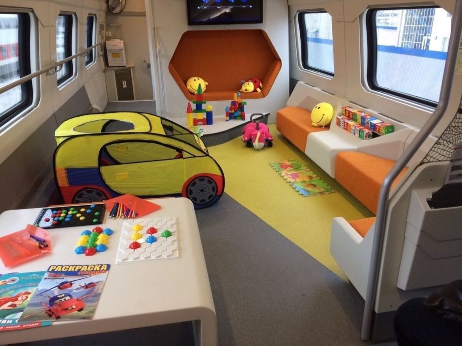 Сапсан вагон для пассажиров с детьми