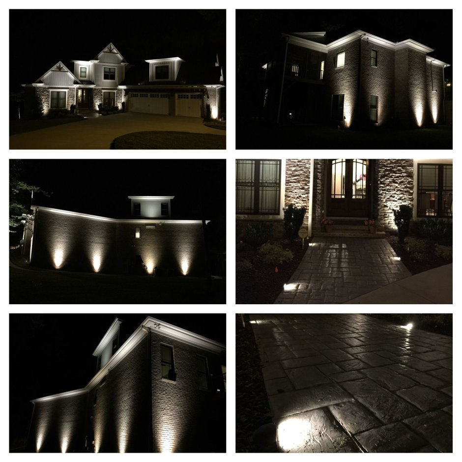 Архитектурная подсветка подсветка дома