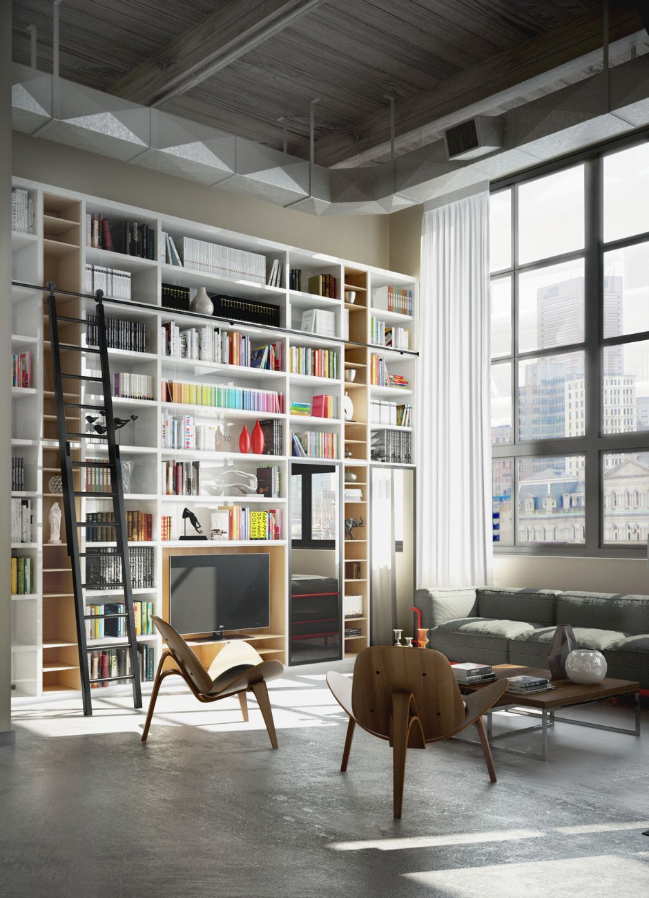 Стеллаж лофт ikea металл