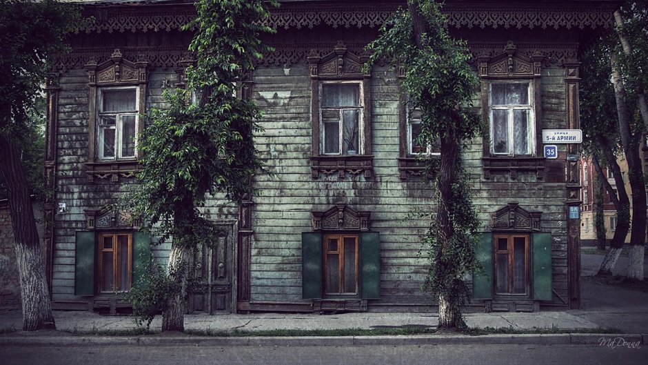 Старые дома Сибири