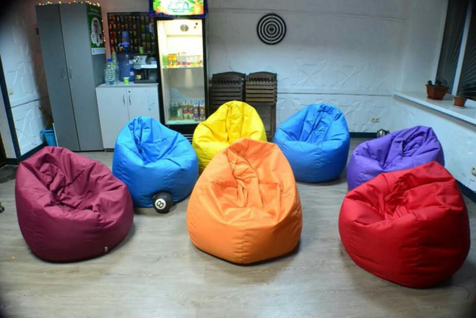 Кресло мешок разноцветный