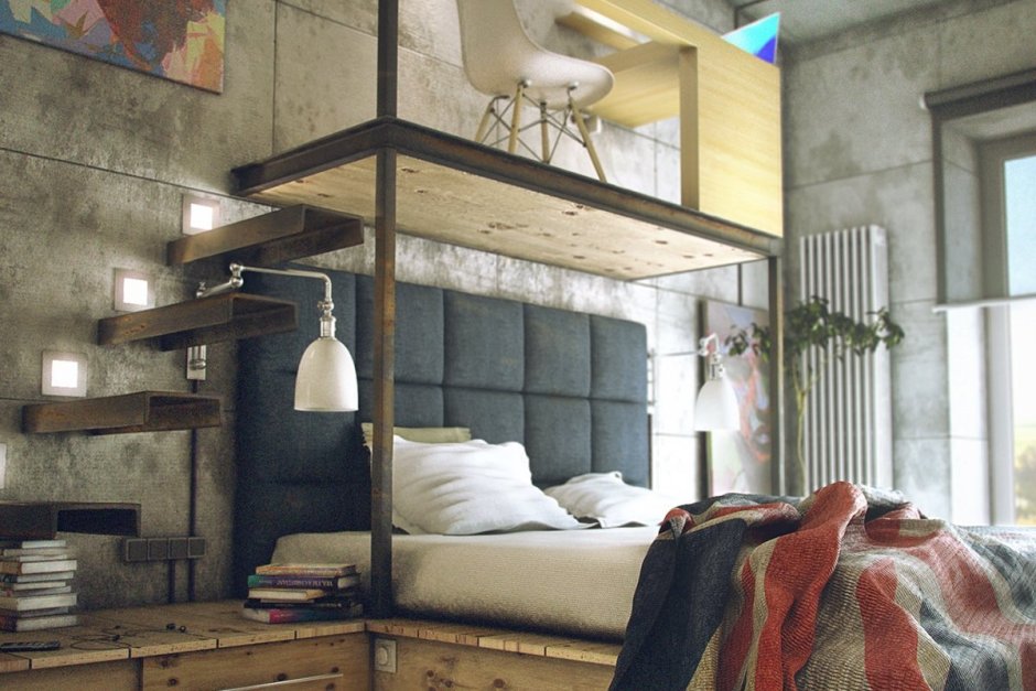 Loft Bed - кровать-чердак SERGUA