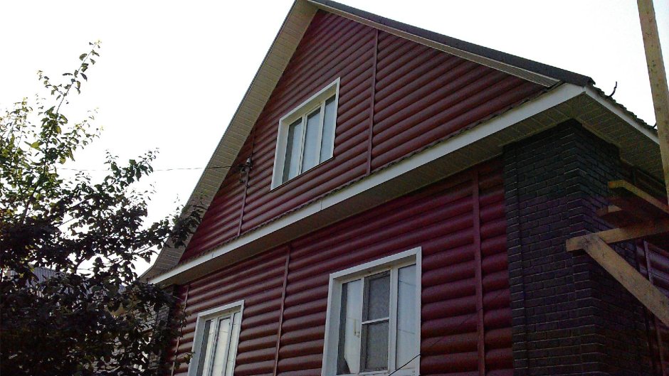 Крыша фасад фронтон