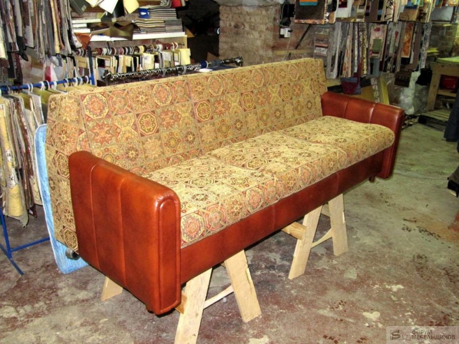 Старый диван переделка