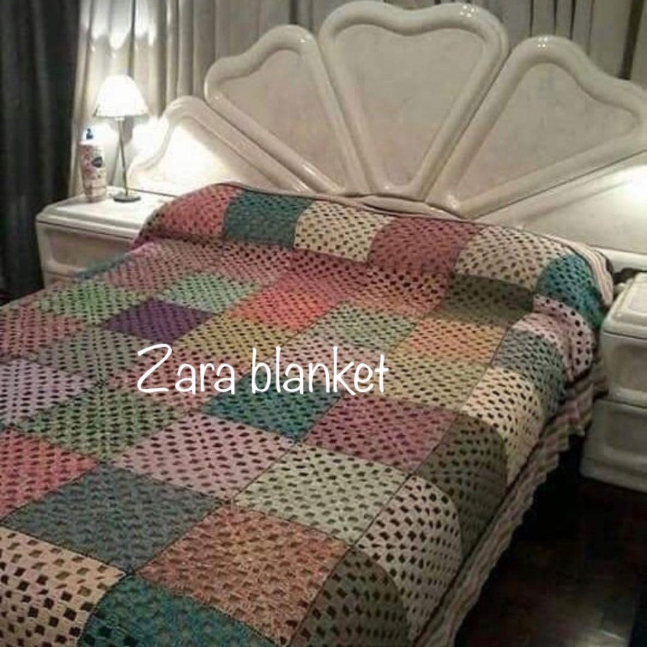 Вязаное одеяло