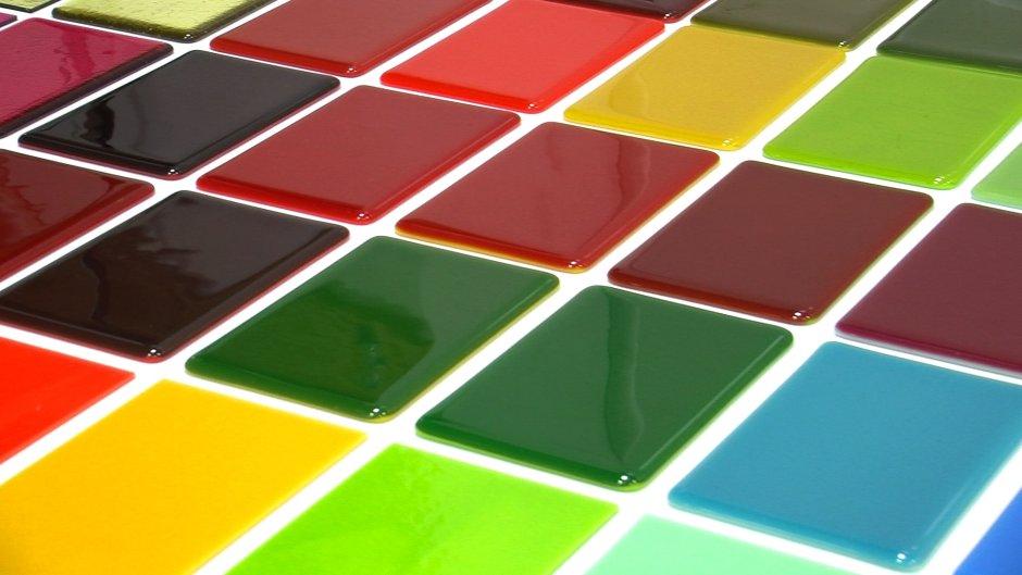 Цветовая палитра стекла