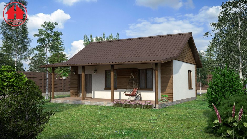 Дачный дом 6x8