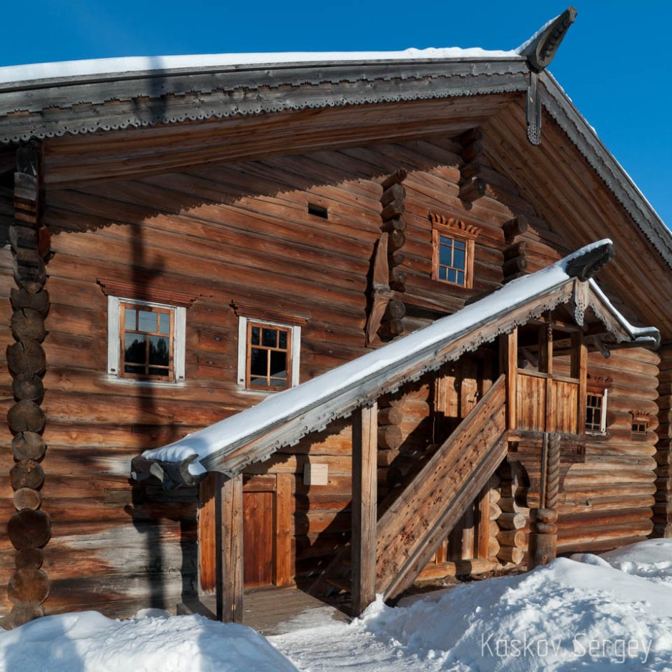 Северное зодчество деревянные дома Архангельск
