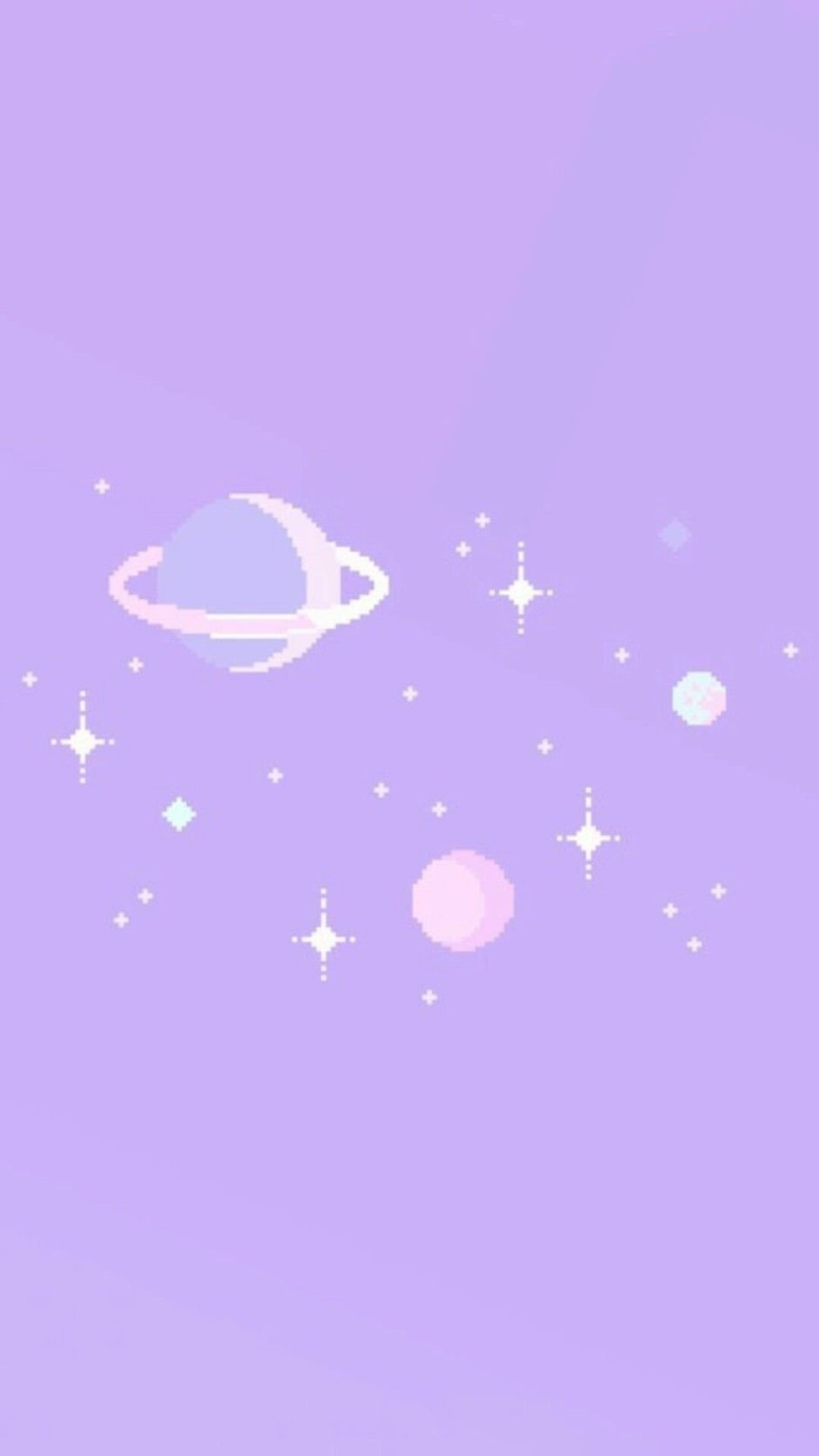 Милые сиреневые обои
