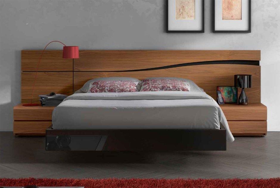 Кровать двуспальная Hi Tech Modern