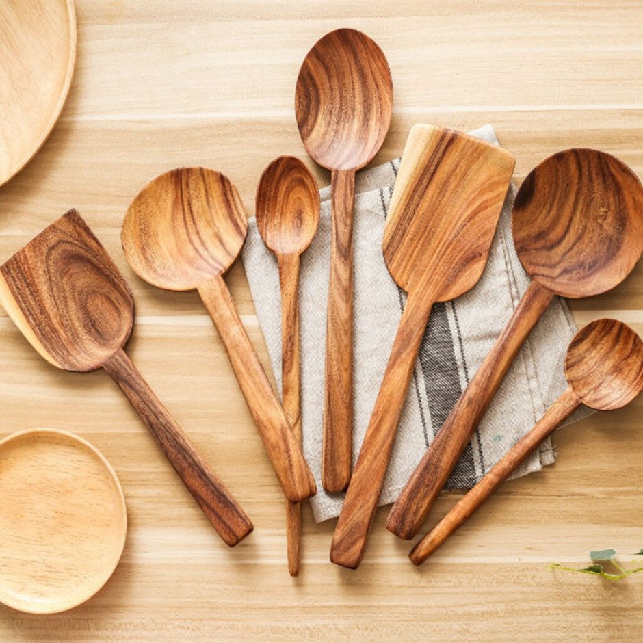 Лопатка деревянная кухонная