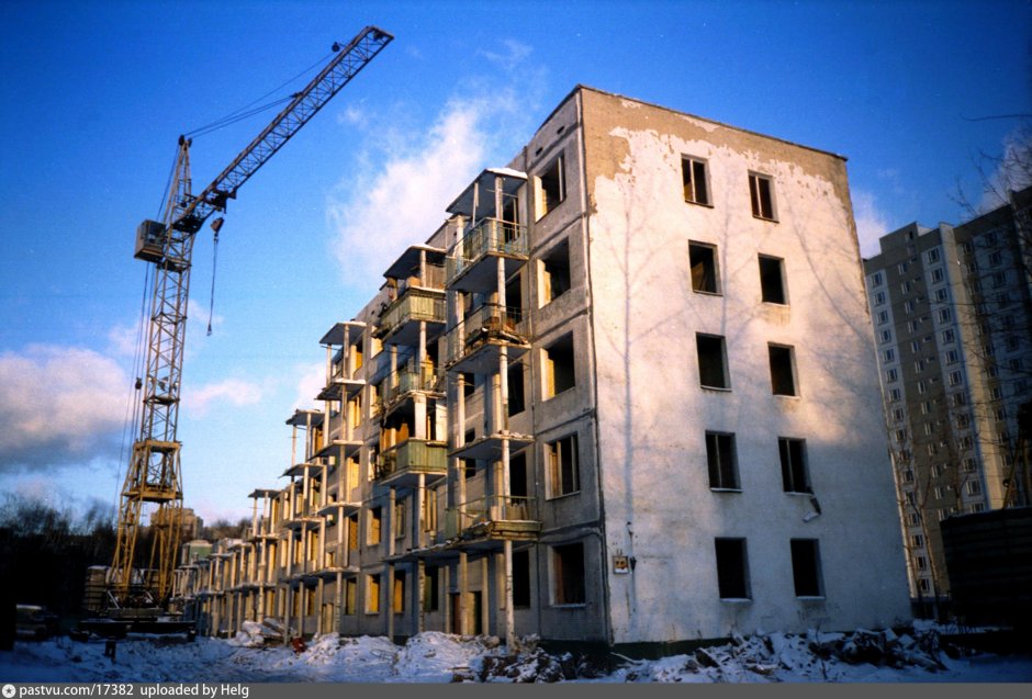 Панельное домостроение в Москве
