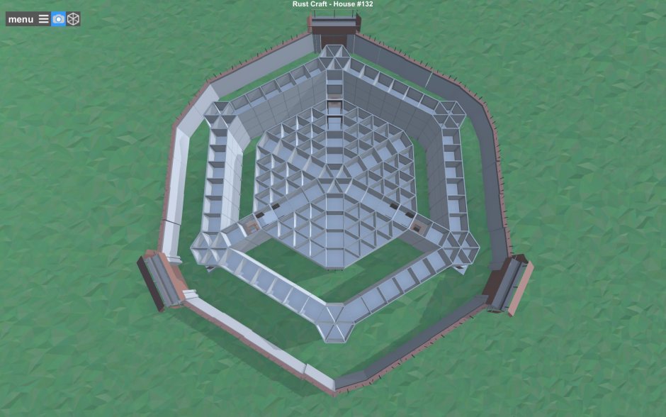 Rust клановая база
