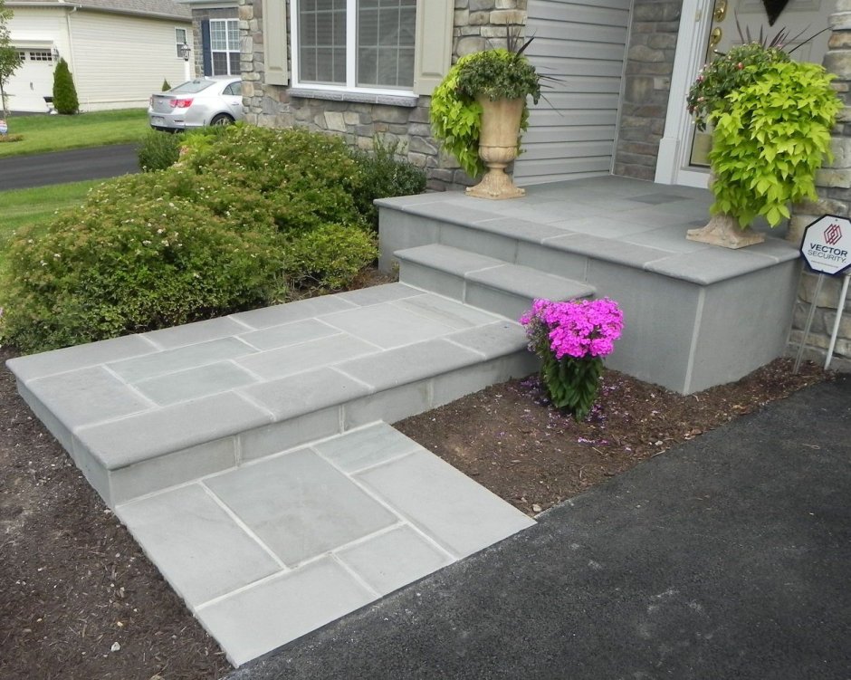 Concrete Stairs Front