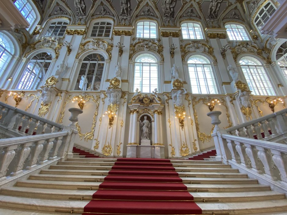Зимний дворец Санкт-Петербург Иорданская лестница
