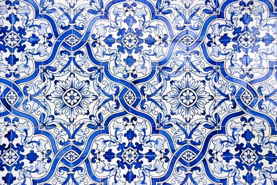 Португальская керамическая плитка азулежу