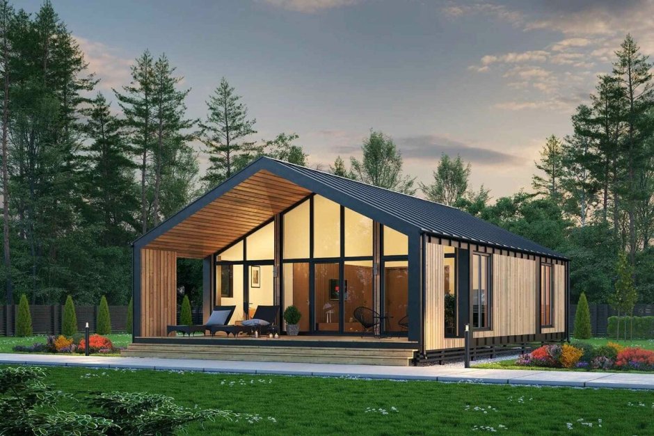 Скандинавский дом барнхаус