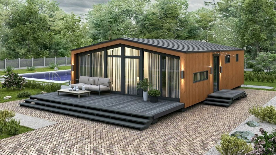 Модульный дом ultra36