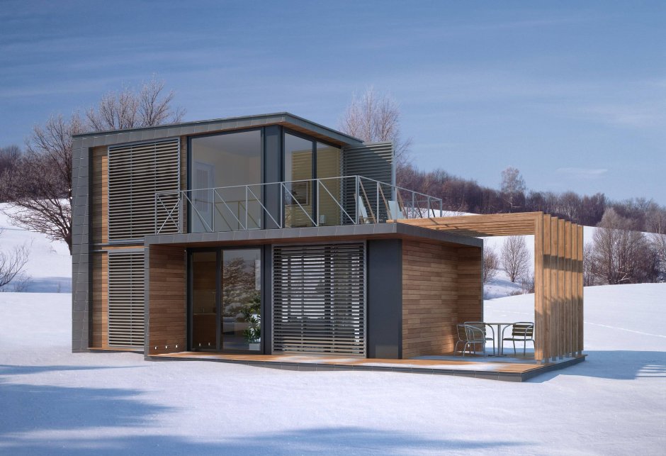 Быстровозводимый дом