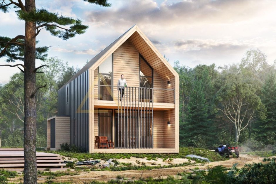 Барнхаус 6х12