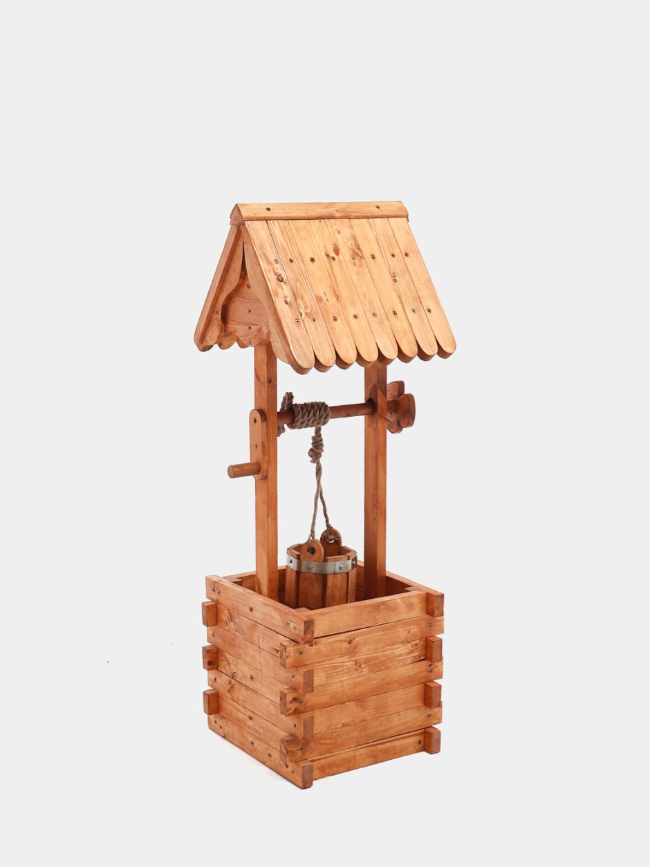 Декоративная отделка колодца