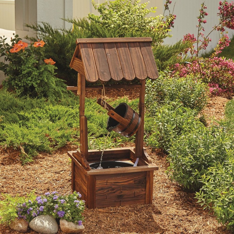 Деревянный колодец