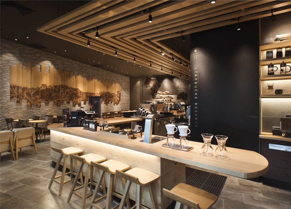Starbucks Coffee интерьер