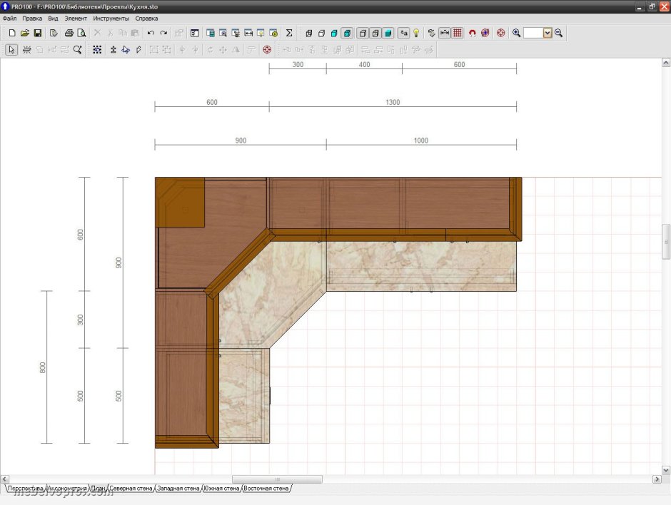 Pro100 программа для проектирования мебели