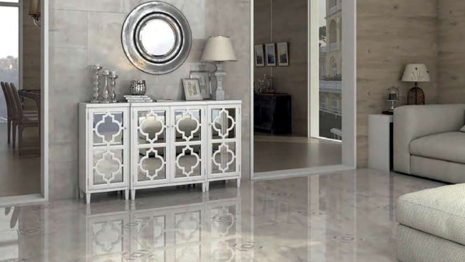 Керамогранит Kerama Marazzi Помильяно серый лаппатированный