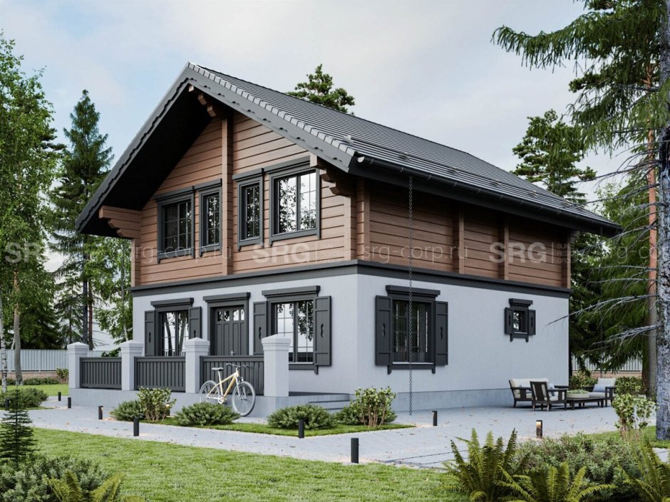 Дом в стиле Райта от Yunakov Architecture Design