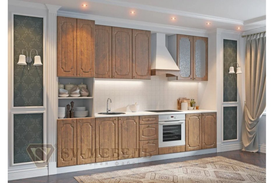 Кухня SV мебель классика белая сосна