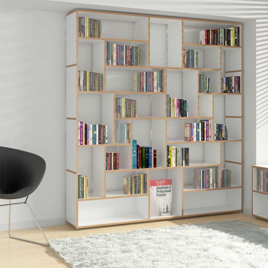 Книжный стеллаж дизайнерский