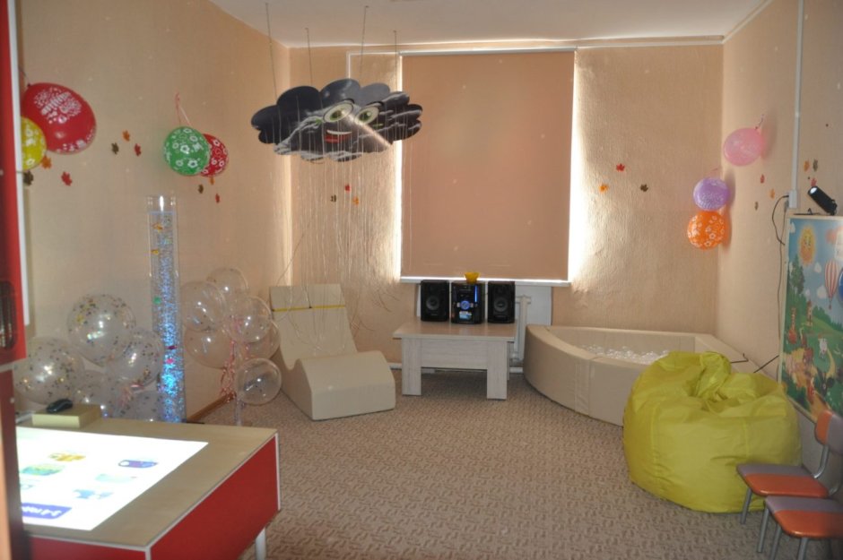 Сенсорная комната для детей с ОВЗ В детском саду