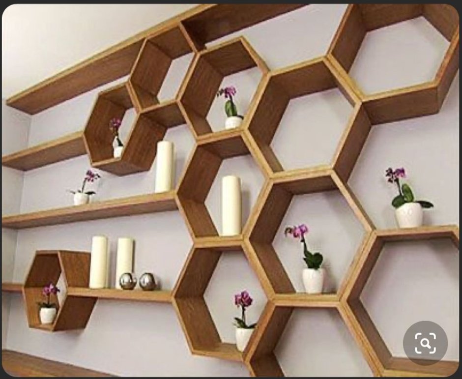 Полки из канистр для гаража