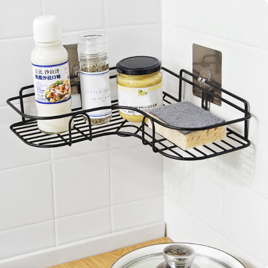 Полка угловая для ванной Corner Storage Rack