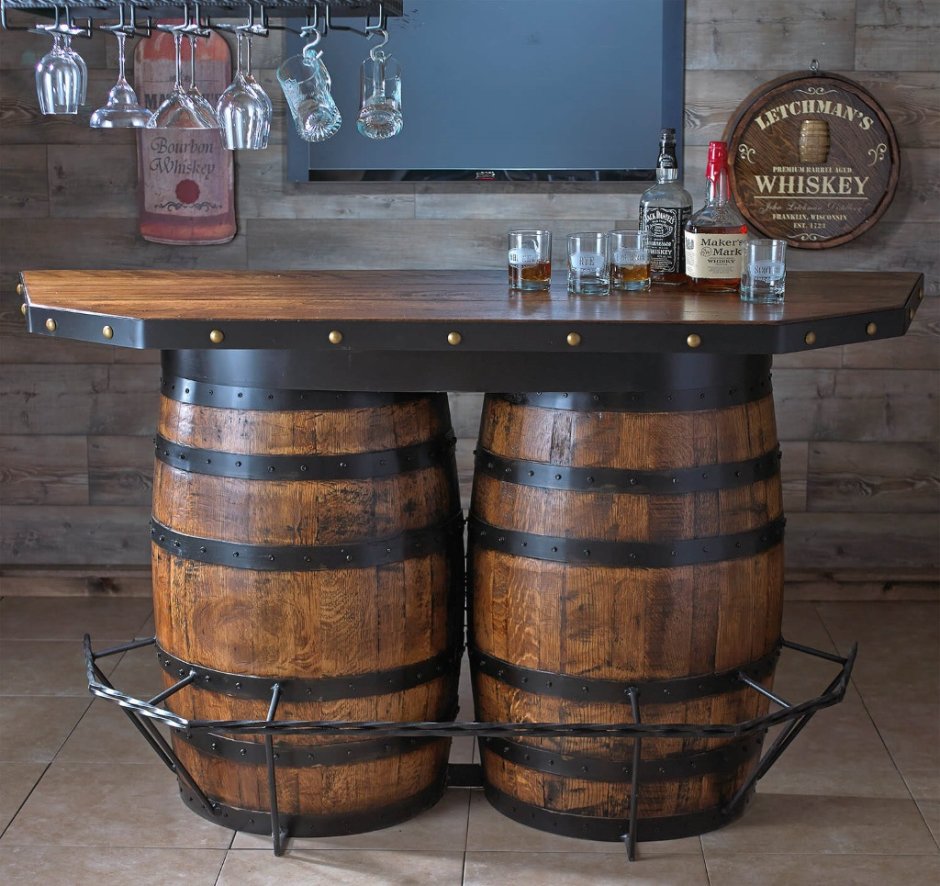 Журнальный стол Barrel Table Red