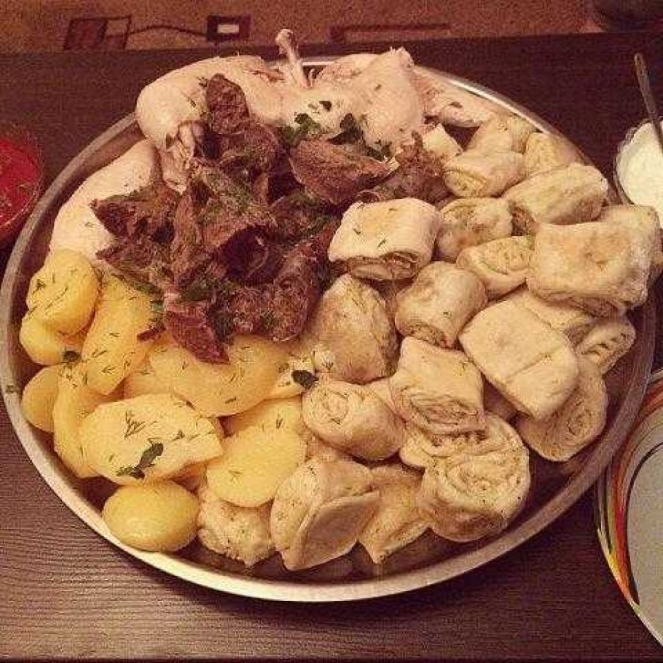 Дагестанская кухня хинкал