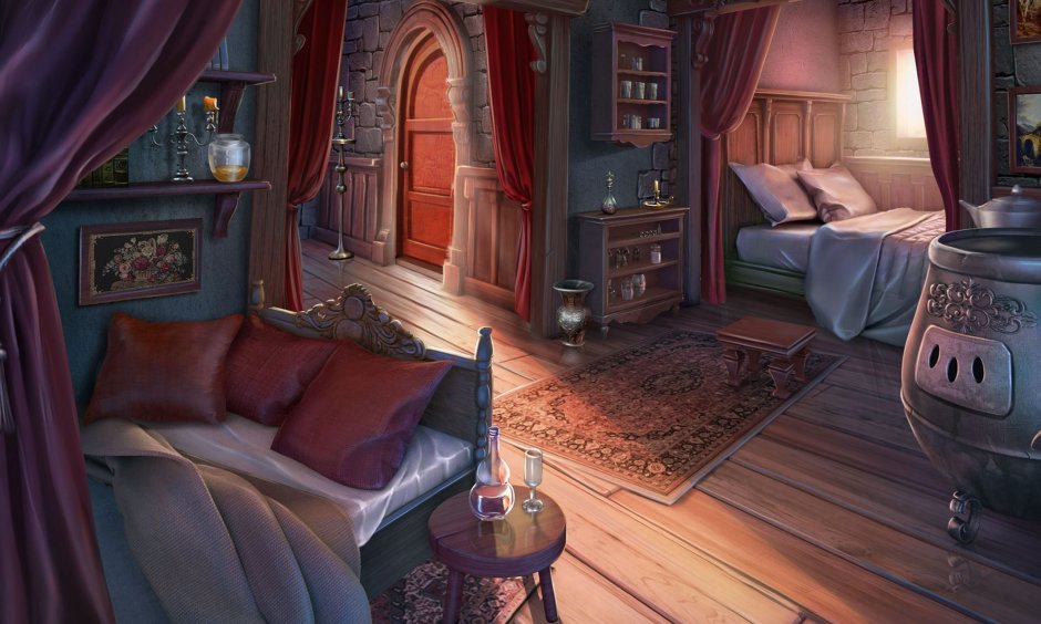 Арт комната средневековье
