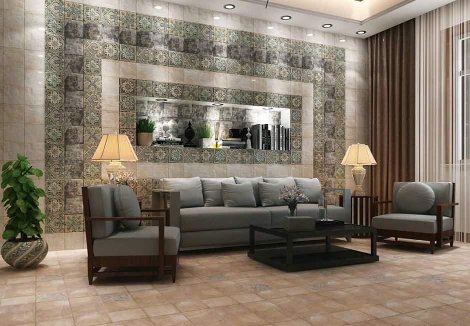 Декор Mainzu Centro Mándala 20x20